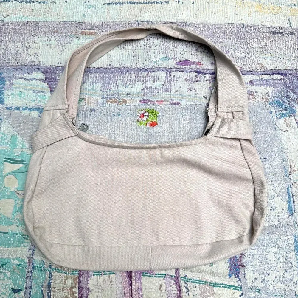 Custom Upcycled Shoulder Bag – Handmade bag – Y2K Mini Baguette Purse